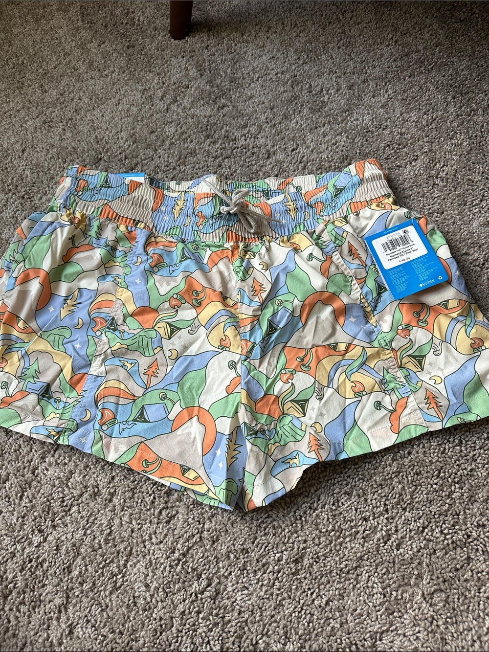 Columbia Women's Multicolor Athletic Shorts